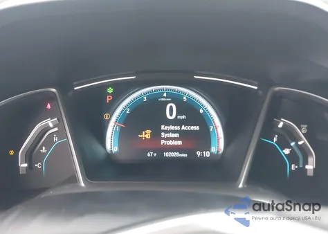 2017 Honda Civic Ex из США, поврежденный, VIN 19XFC2F76HE050096